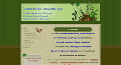 Desktop Screenshot of healingjourneynaturopathic.com